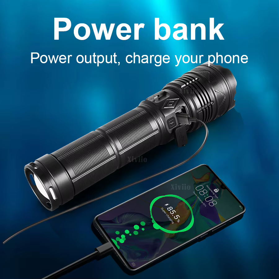 Lampe torche haute puissance