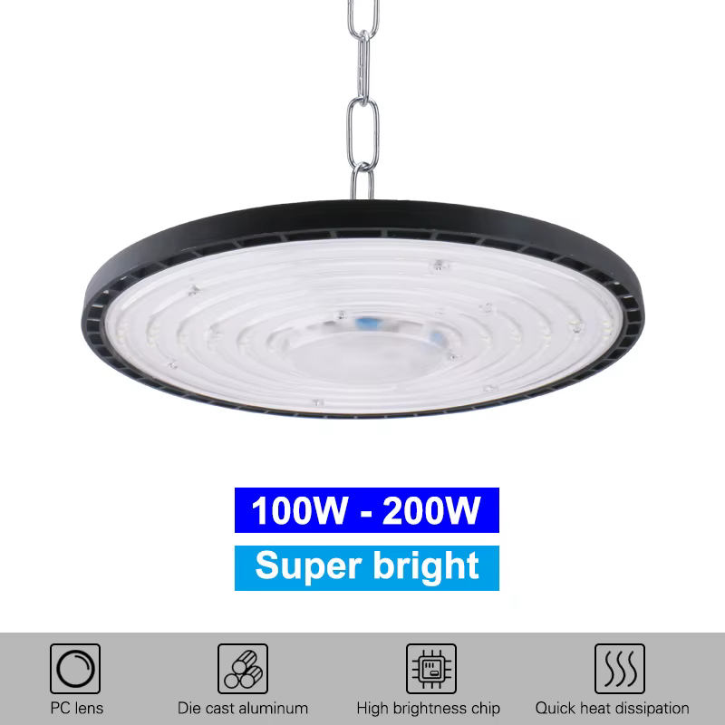 Lampe minière 100W 150W 200W LED