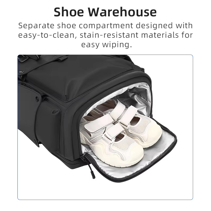 EURCOOL nouveau Design Kingsons BSCI sac à dos de voyage extensible avec Usb sac à dos pour ordinateur portable de grande capacité avec poches