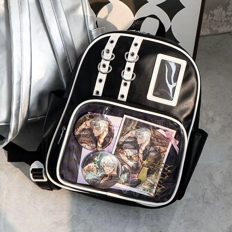 Sac à dos mini Y2K mignon pour femme, sac Ita Kawaii, sac à dos transparent pour fille, sac à dos DIY, sac à dos Lolita, style preppy, sacs d'école