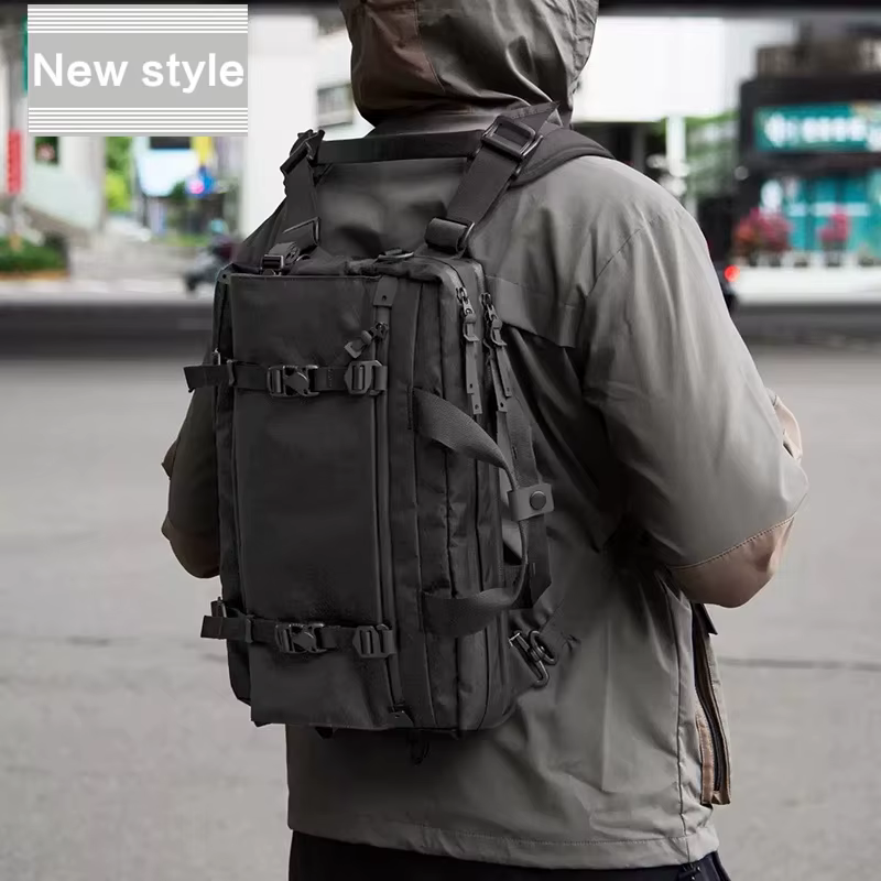 Sac à dos tactique X-PAC pour homme, compartiment professionnel pour ordinateur portable, convertible, pour les trajets domicile-travail, la randonnée, durable, résistant à l'eau, sac à dos de jour ​