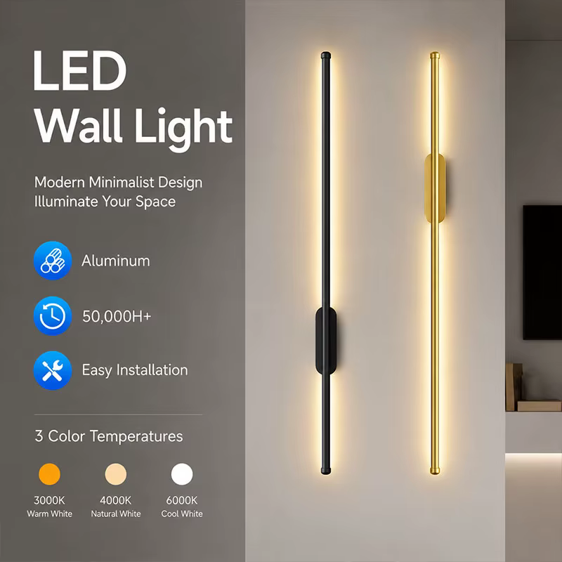 Lampe murale LED rechargeable par USB