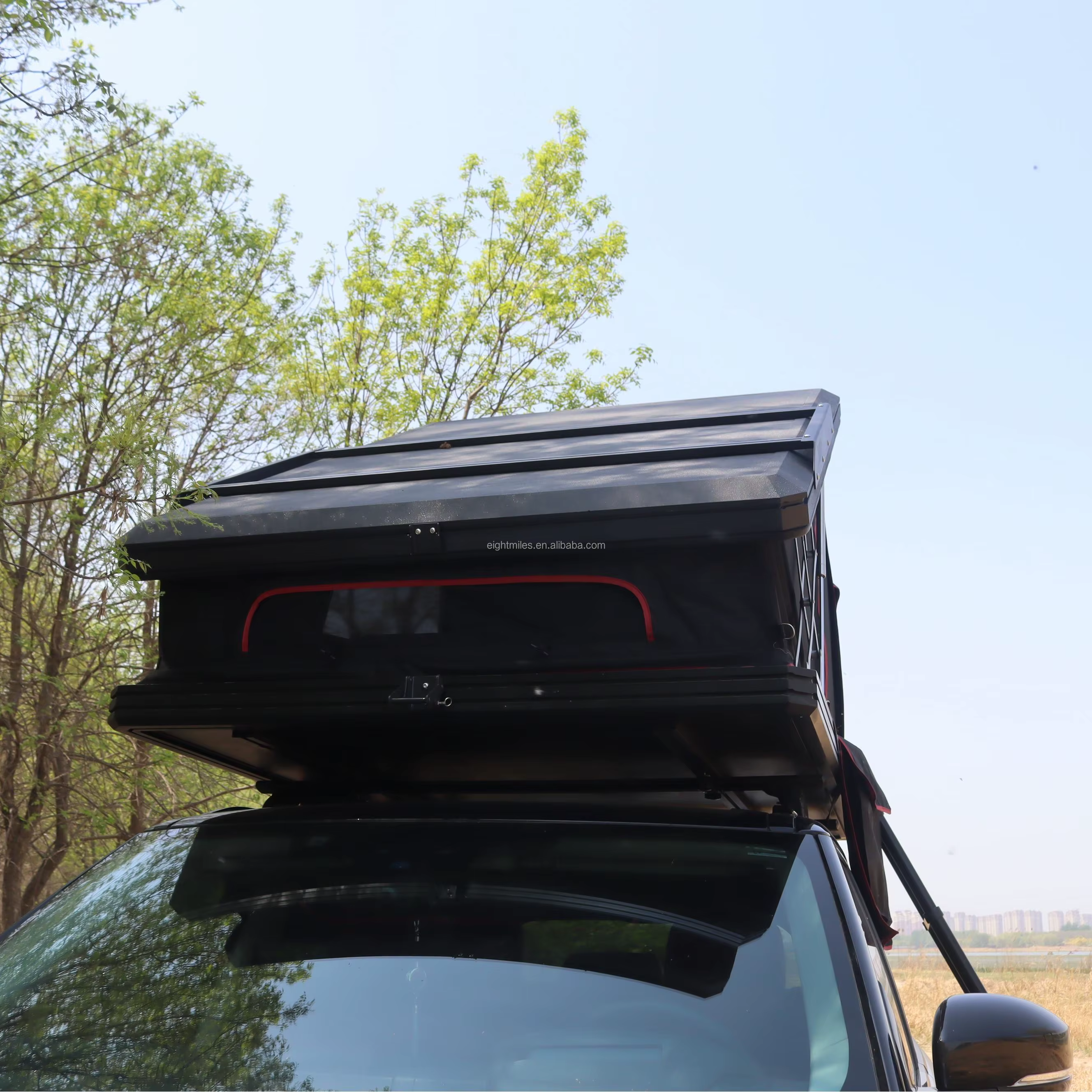 Tente de toit de voiture en aluminium pour 2 personnes