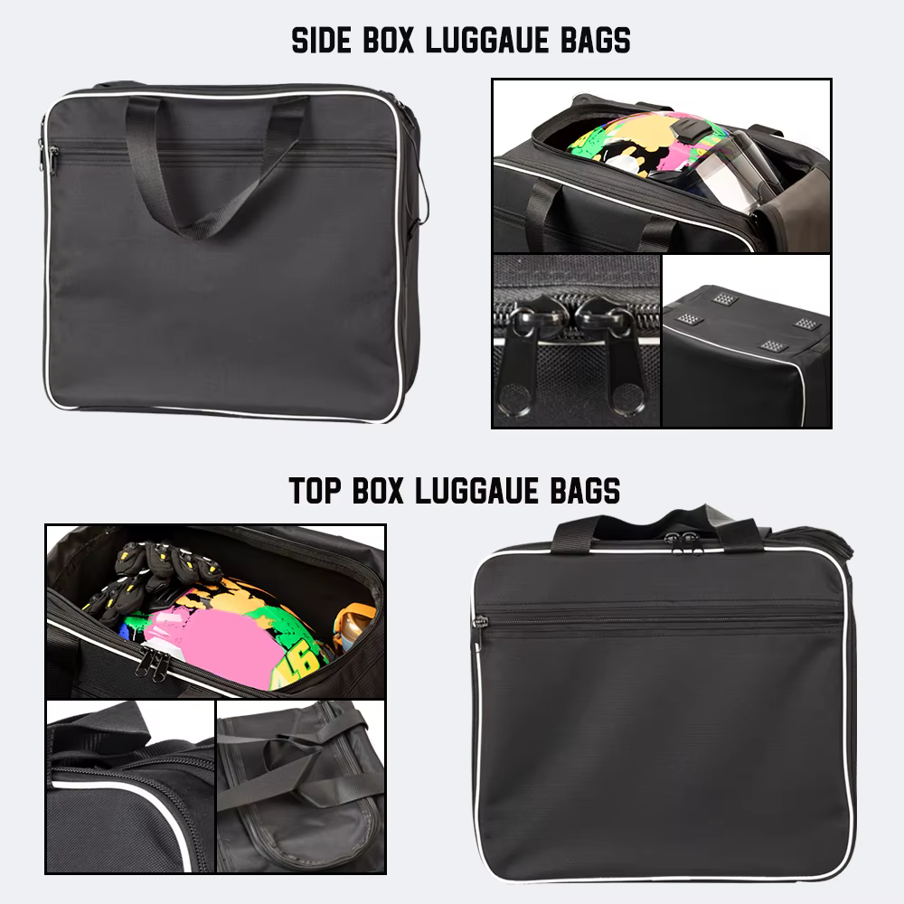 Sacs à bagages pour moto BMW R1200GS Adv, sacs intérieurs noirs, valises pour moto R1250 GS Adventure