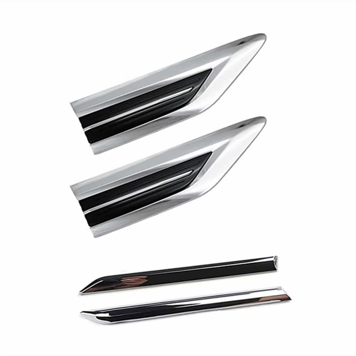 Autocollant d'insigne d'emblème de garde-boue latéral, accessoires de voiture, garniture de couverture de décalcomanies, Volkswagen Tiguan, 2017-2023, 4 pièces