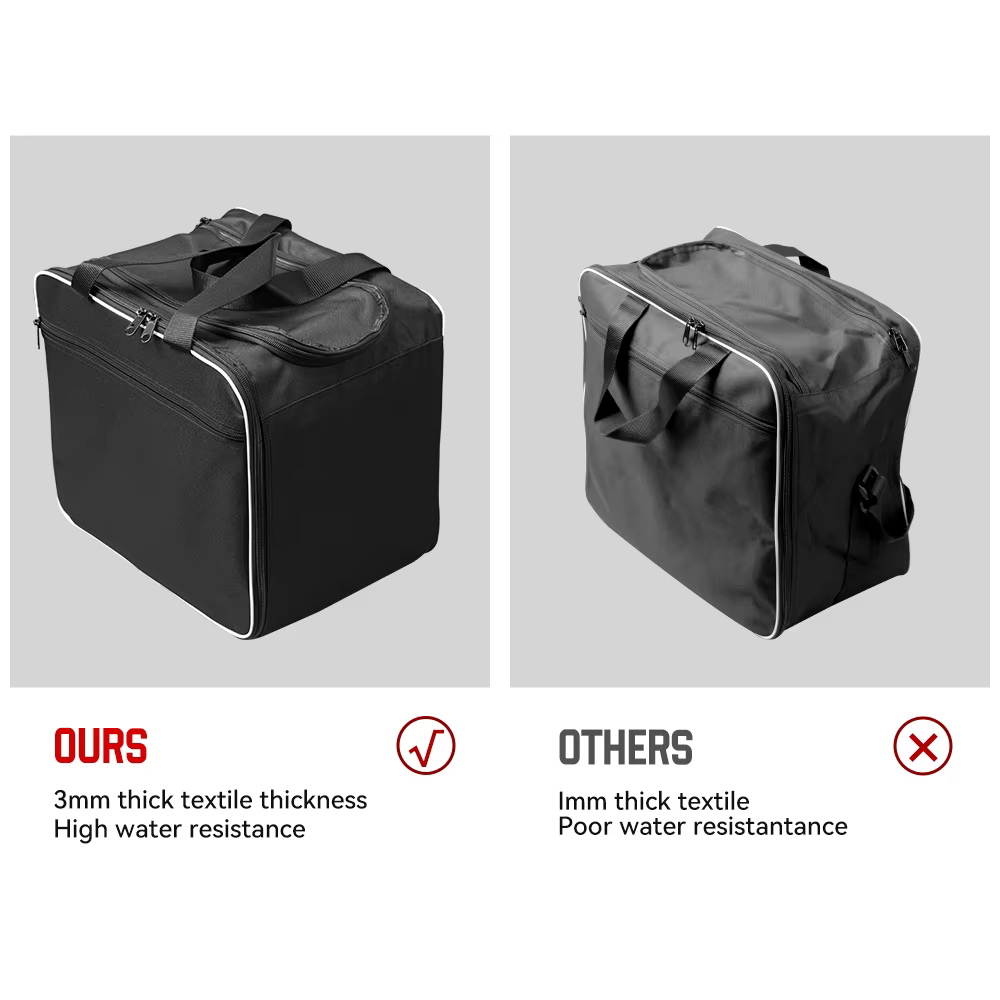 R1200GS R1250GS LC ADV moto sac selle noir sacs intérieurs PVC bagages sacs pour BMW R1200GS LC Adv valise sac moto sac