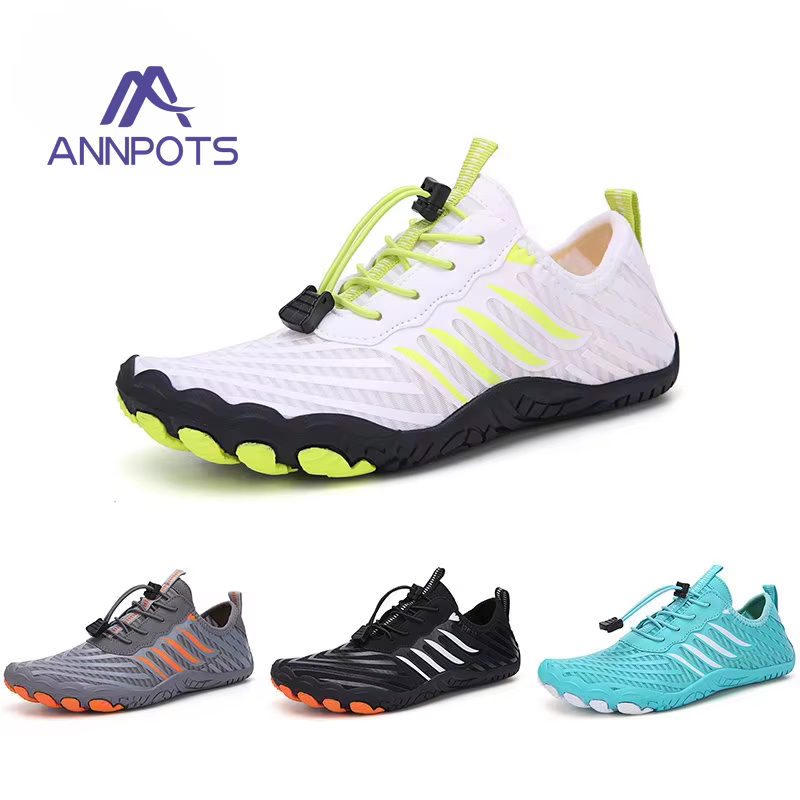 Hommes chaussures de Sport respirantes séchage rapide rivière mer Aqua chaussures chaussures d'eau pour femmes pieds nus chaussures de plage baskets de plage souples