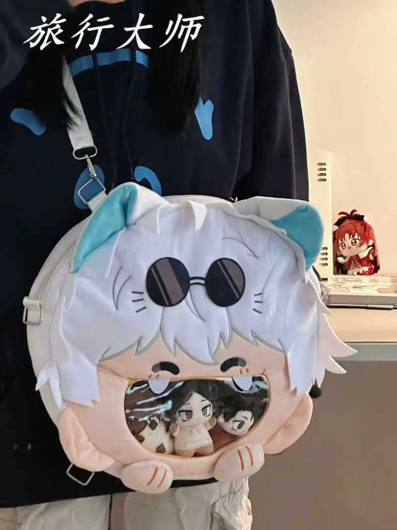 Anime Jujutsu Kaisen Itabag Gojo Satoru Kawaii Ita sac pour femmes sacs à dos sac à dos de poche Transparent Cosplay sac mignon
