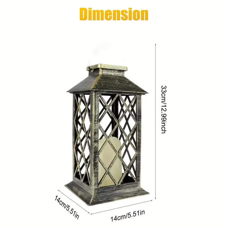 Lampe suspendue à énergie solaire