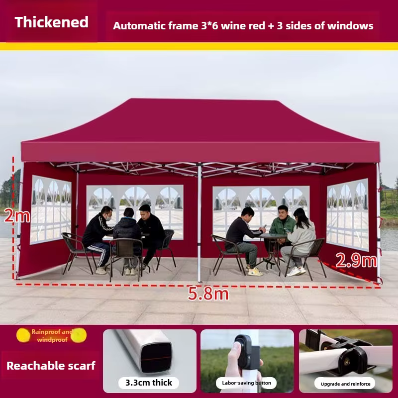 Tente à quatre coins 3x6m/10x20ft