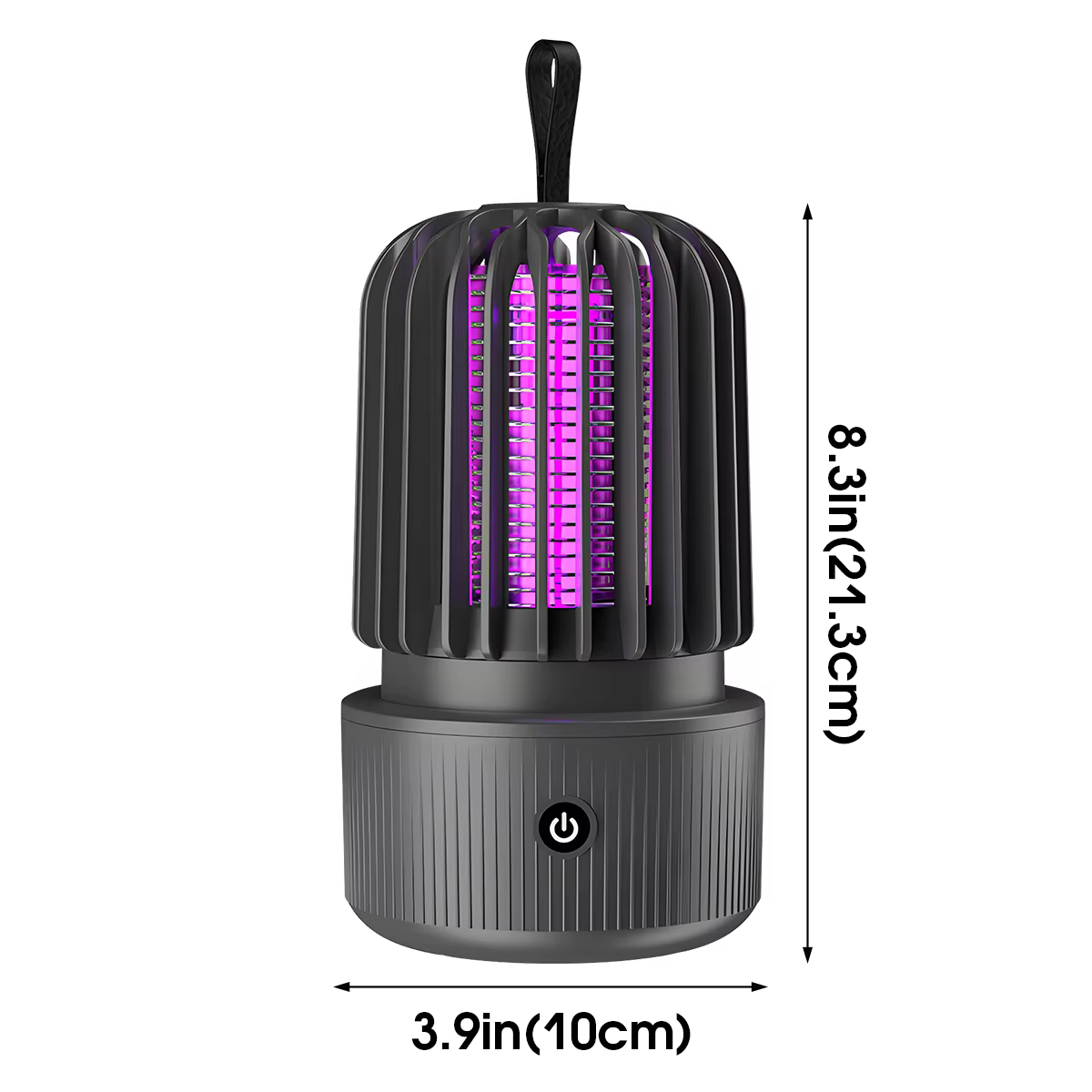 Lampe anti-moustiques portable 1200mAh rechargeable par USB