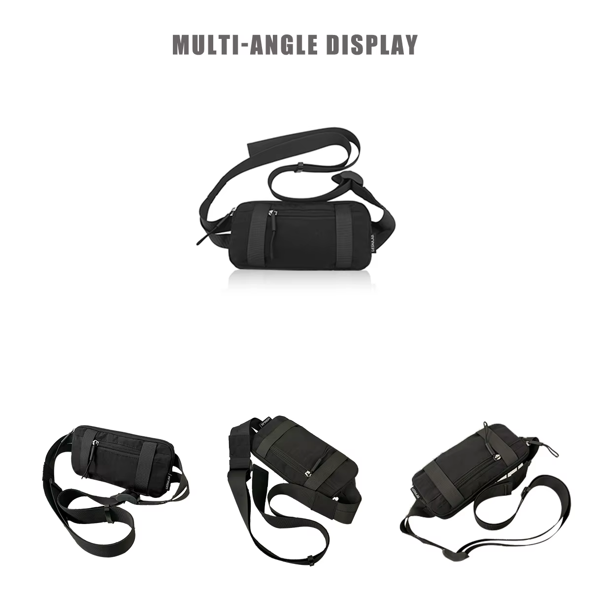 Le nouveau petit sac d'alpinisme diagonale sac de taille de sport sac d'extérieur sac de course tout-Match sac de cyclisme homme femme