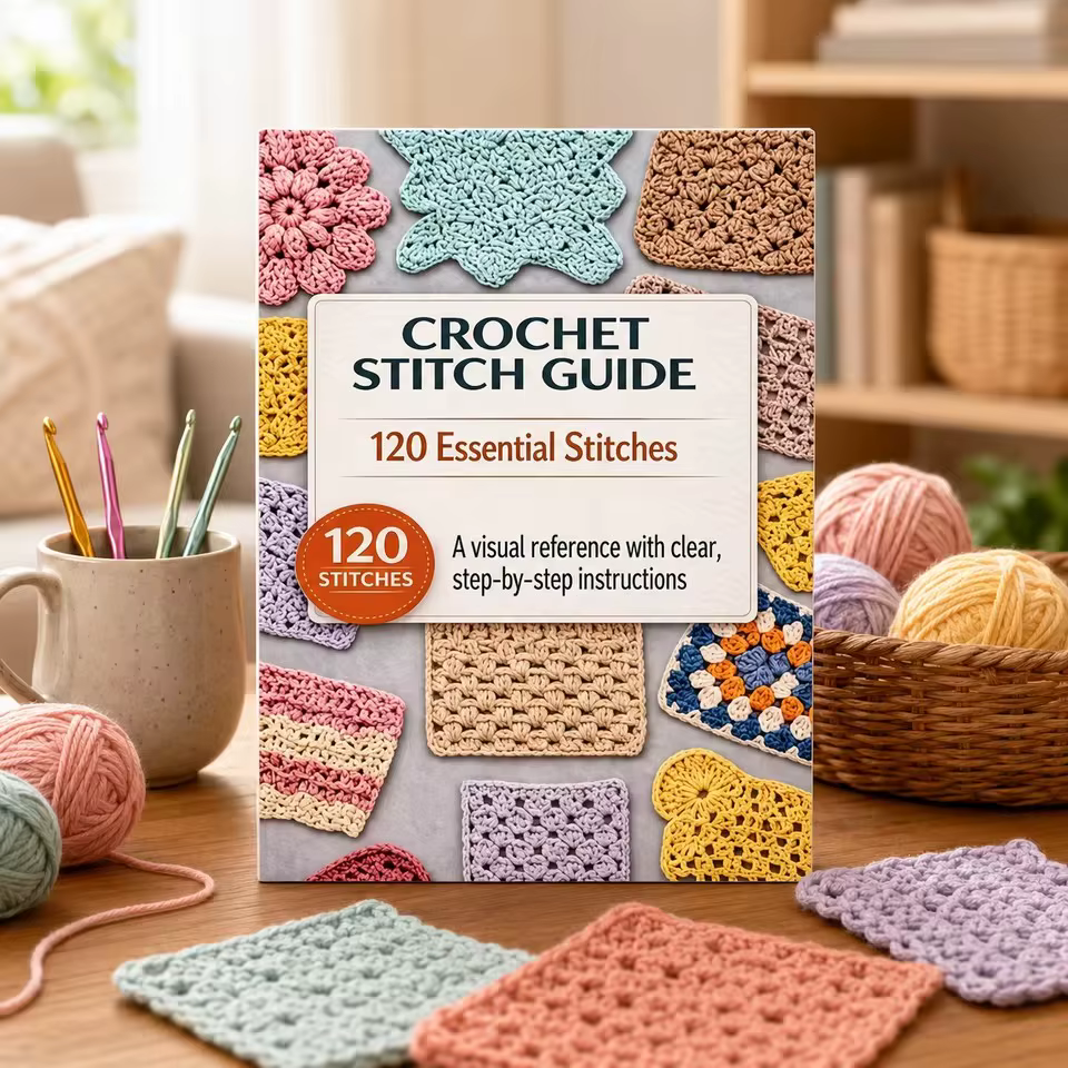 Guide complet des points de crochet pour débutants, 125 techniques de broderie, manuel, fournitures artisanales pour la maison, pour femmes