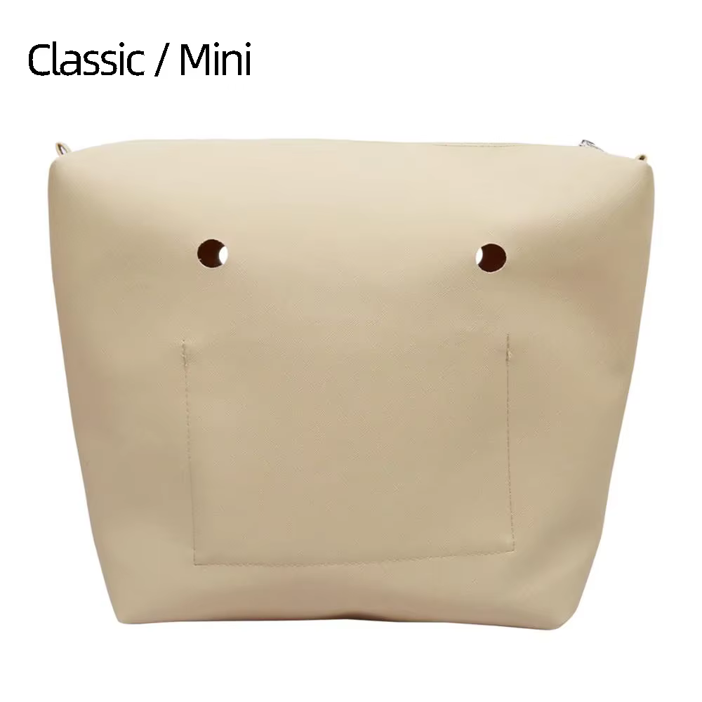 Nouvelle poche intérieure imperméable en cuir PU