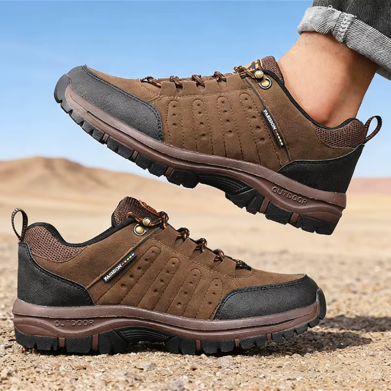 Chaussures de randonnée pour hommes imperméables en plein air basses bottes