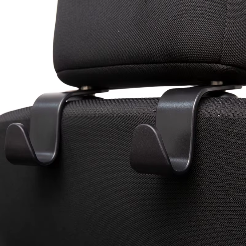 Crochets de repos de sauna de voiture pour sacs, support de dossier de siège, clips de support d'évaluation, crochets de fixation automatiques, rangement de voiture, accessoires intérieurs, 1/4 pièces