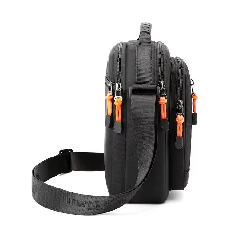 Sac à bandoulière étanche pour hommes, petit sac pour téléphone portable, sacoche carrée de voyage