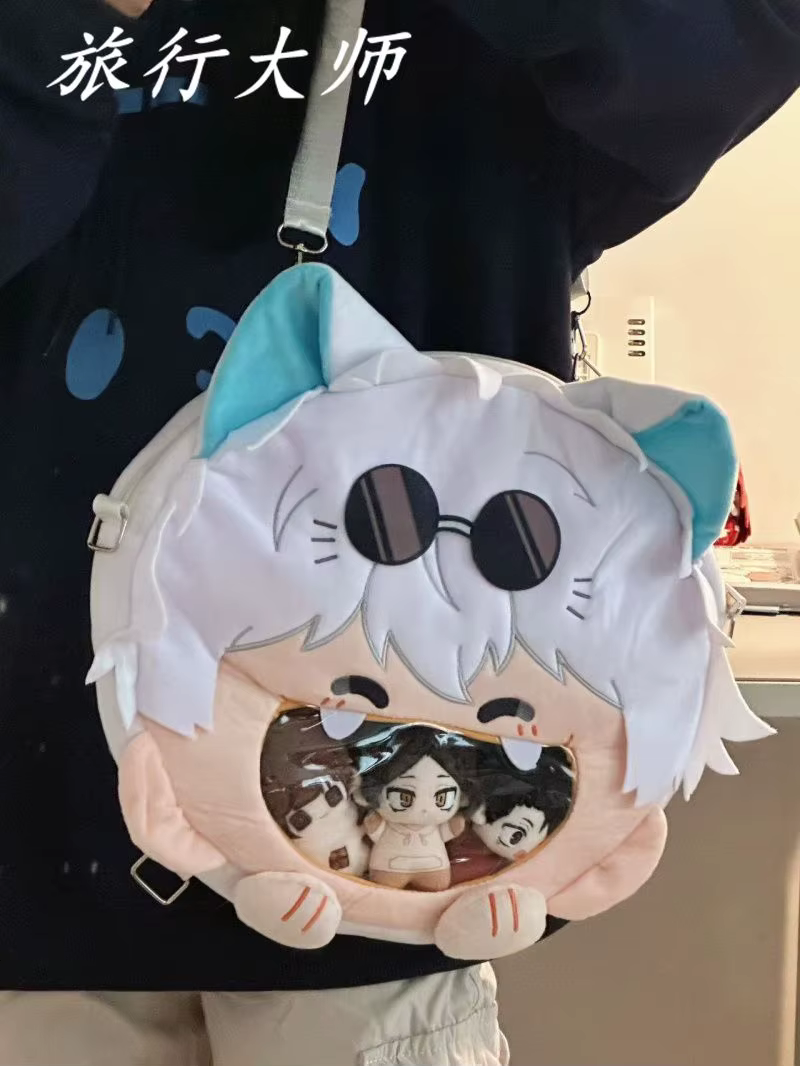 Anime Jujutsu Kaisen Itabag Gojo Satoru Kawaii Ita sac pour femmes sacs à dos sac à dos de poche Transparent Cosplay sac mignon