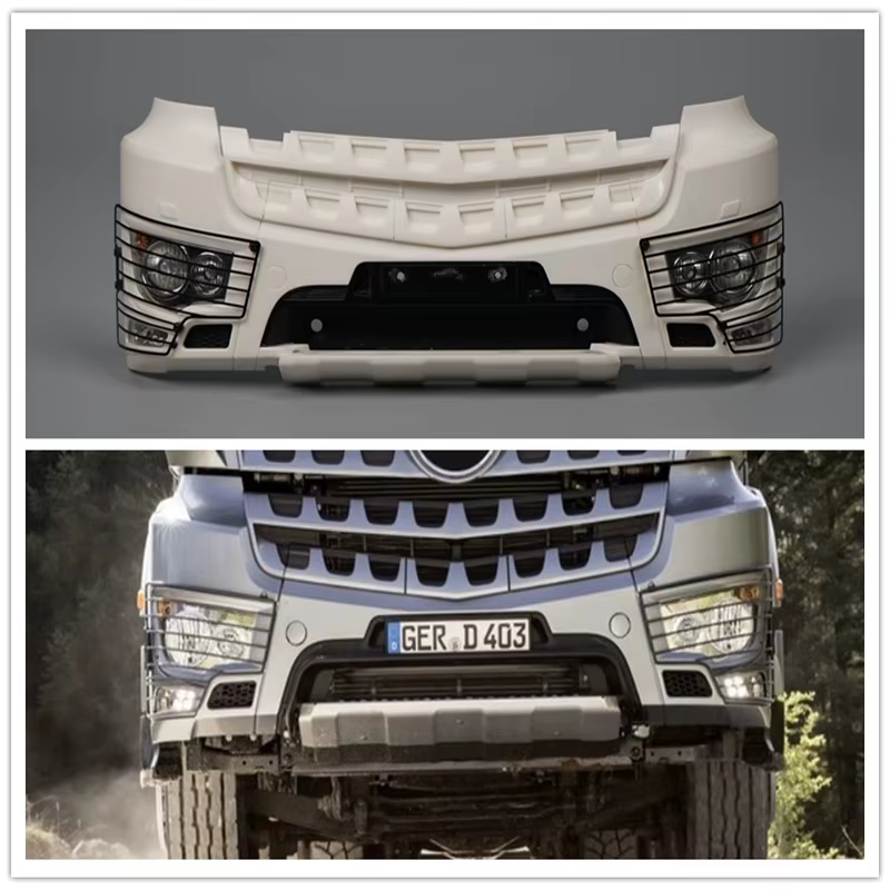 1/14 RC camion Arocs métal phares gardes abat-jour pour Tamiya 1/14 RC camion benne 56366 56361 pour Arocs pièces accessoires