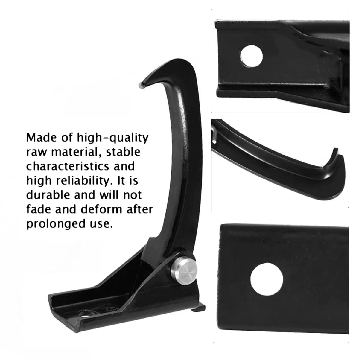 Accessoires de voiture, crochet de sécurité pour capot, pour Jeep Wrangler, pour JK 2007-2018 Crown 55395654AA, nouveau