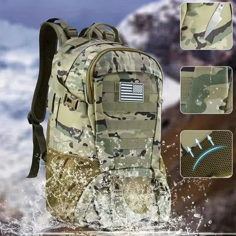 35L grand sac à dos de voyage sac à dos étanche voyage en plein air randonnée Camping chasse escalade sacs décontractés femmes sac de Trekking hommes