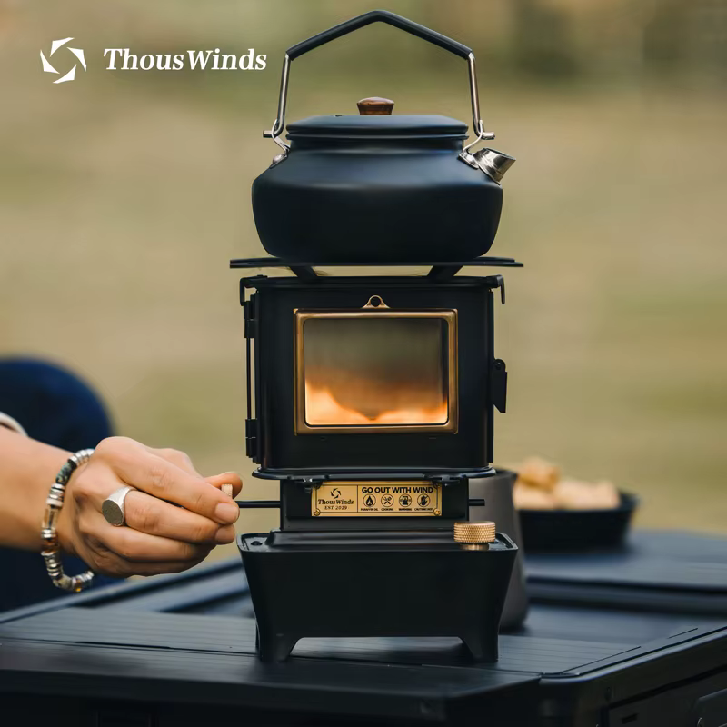 Thous Winds-Réchaud à lampe à huile portable