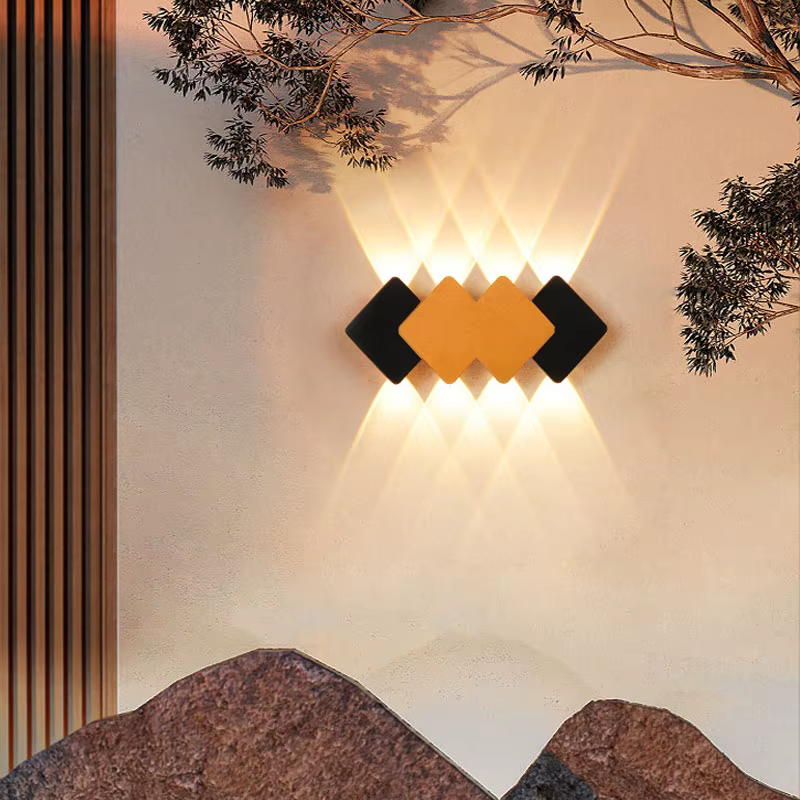 Applique murale étanche, Led de salon moderne et minimaliste, bâtiment à Double tête, couloir, lampe de balcon
