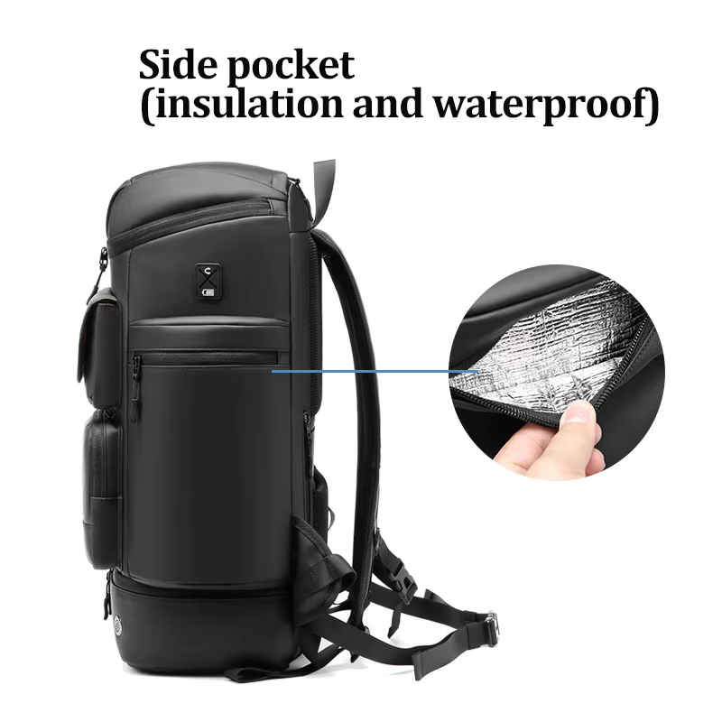 Sac à dos de voyage étanche de grande capacité pour hommes