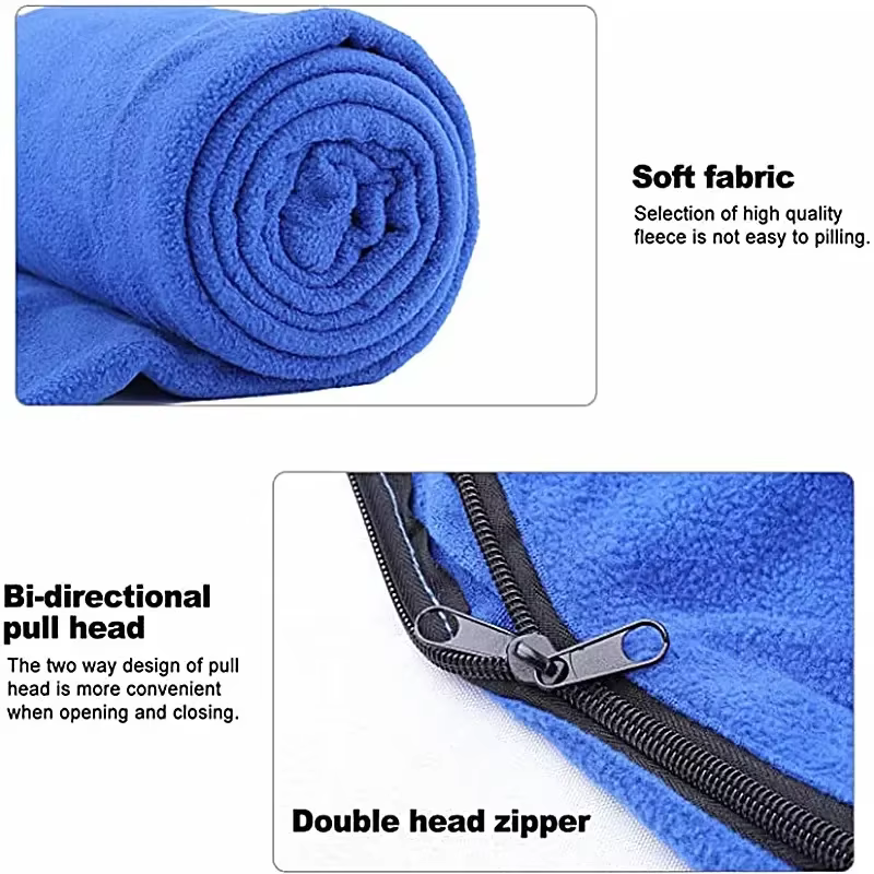 Sac de couchage polaire Ultra-léger Portable
