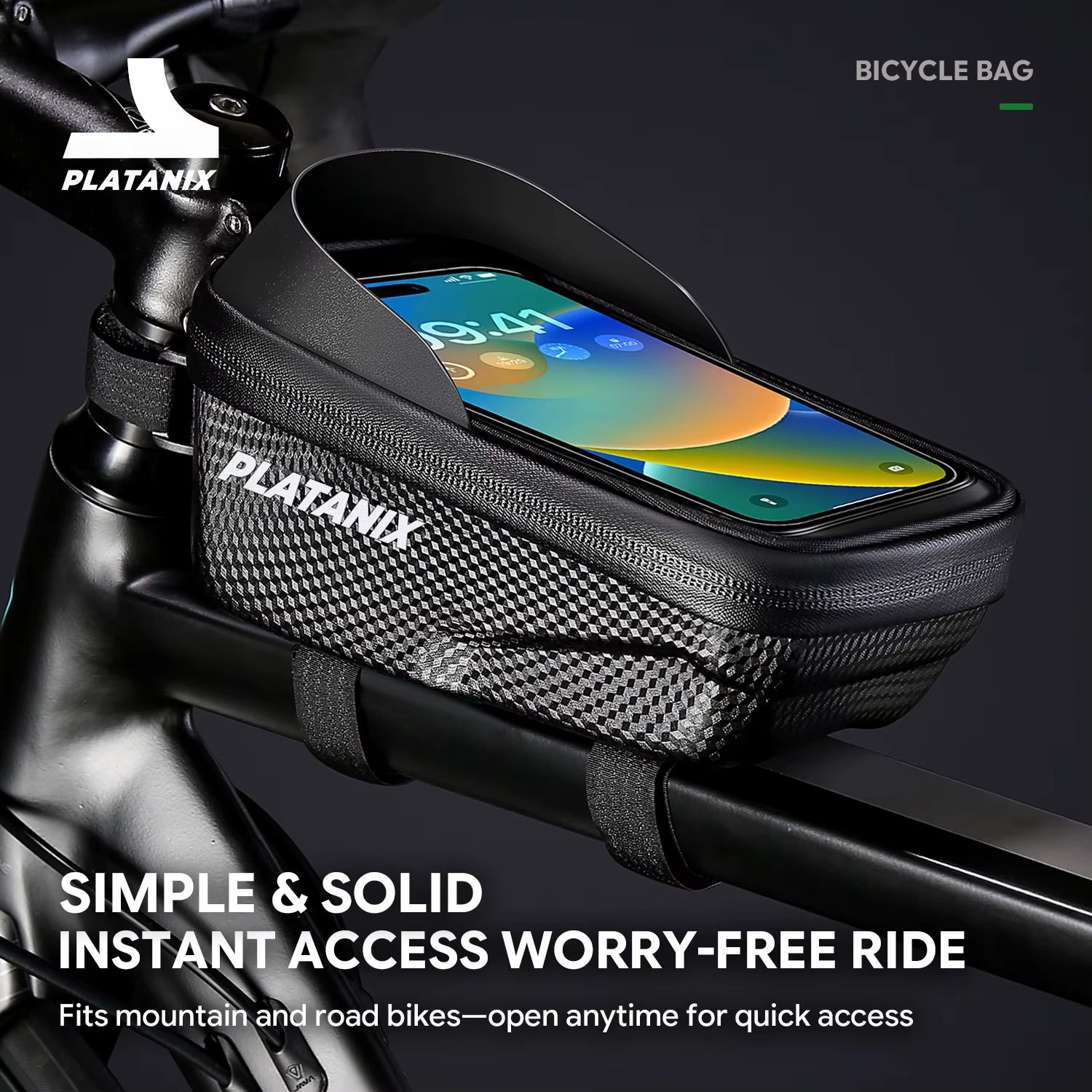 Sacoche de vélo de montagne PLATANIX A2