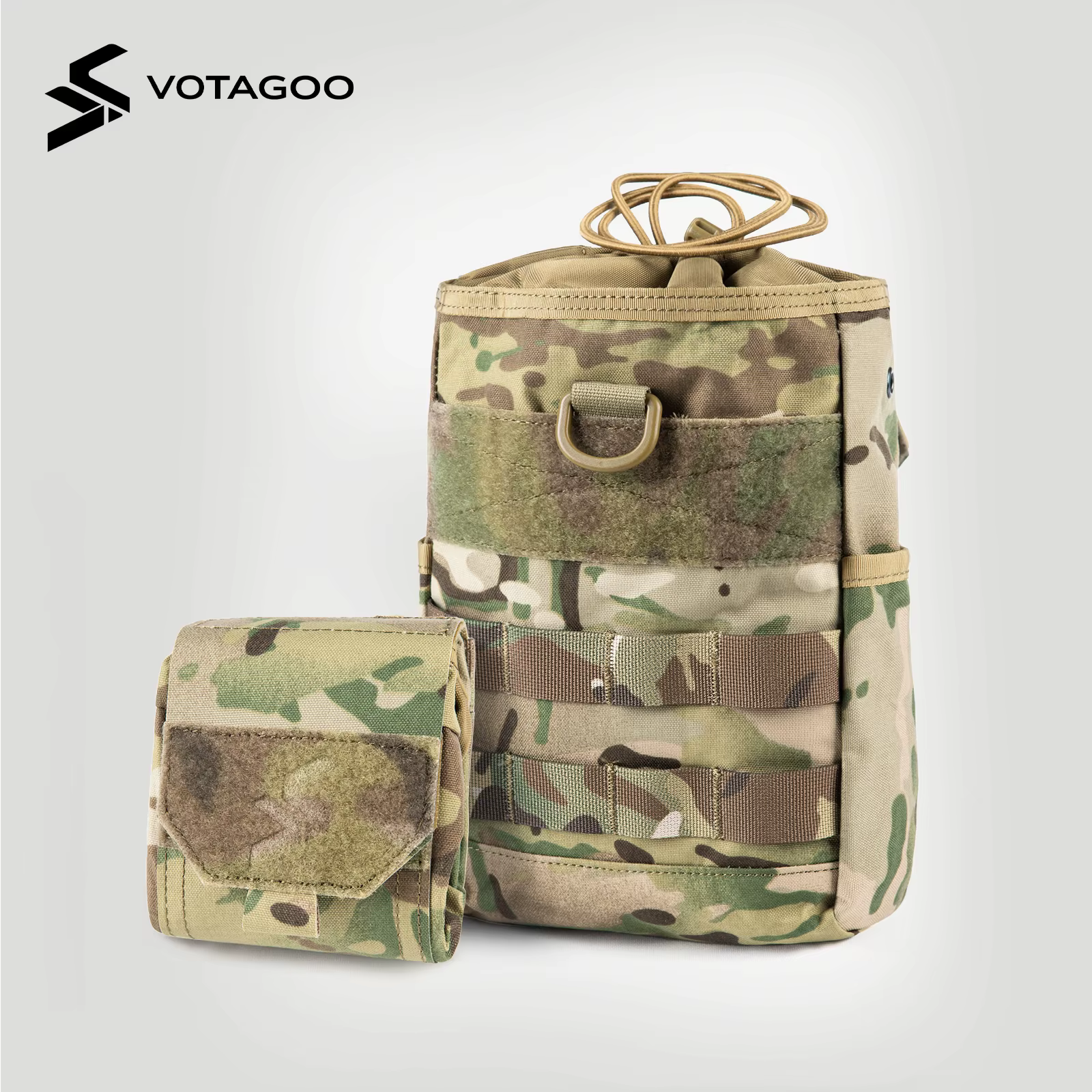 VOTAGOO sac de décharge tactique sac de rangement Molle sac de taille