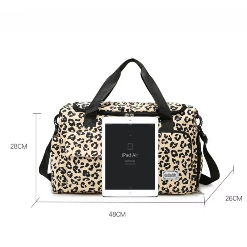Sac polochon de voyage de grande capacité pour femmes