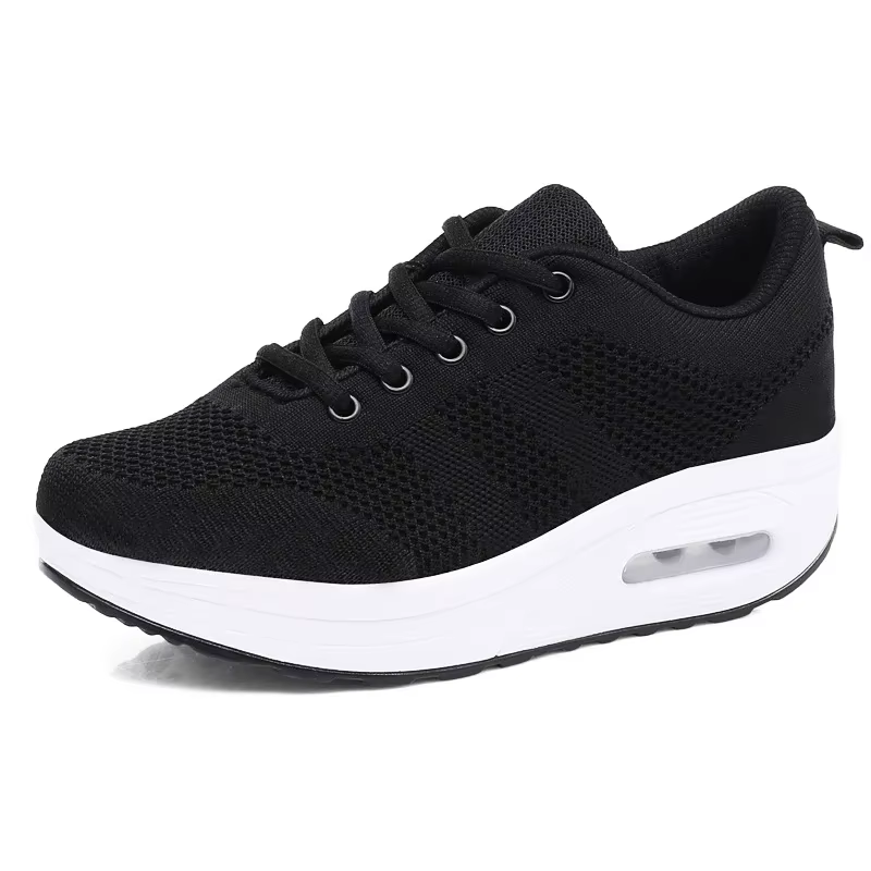 Chaussures d'Extérieur Respirantes à Semelle Optique pour Femme, Baskets Décontractées à Plateforme, Nouvelle Collection Été 2023