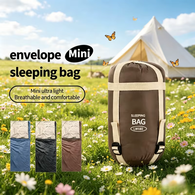 Sac de couchage extérieur en coton ultraléger pliable facilement