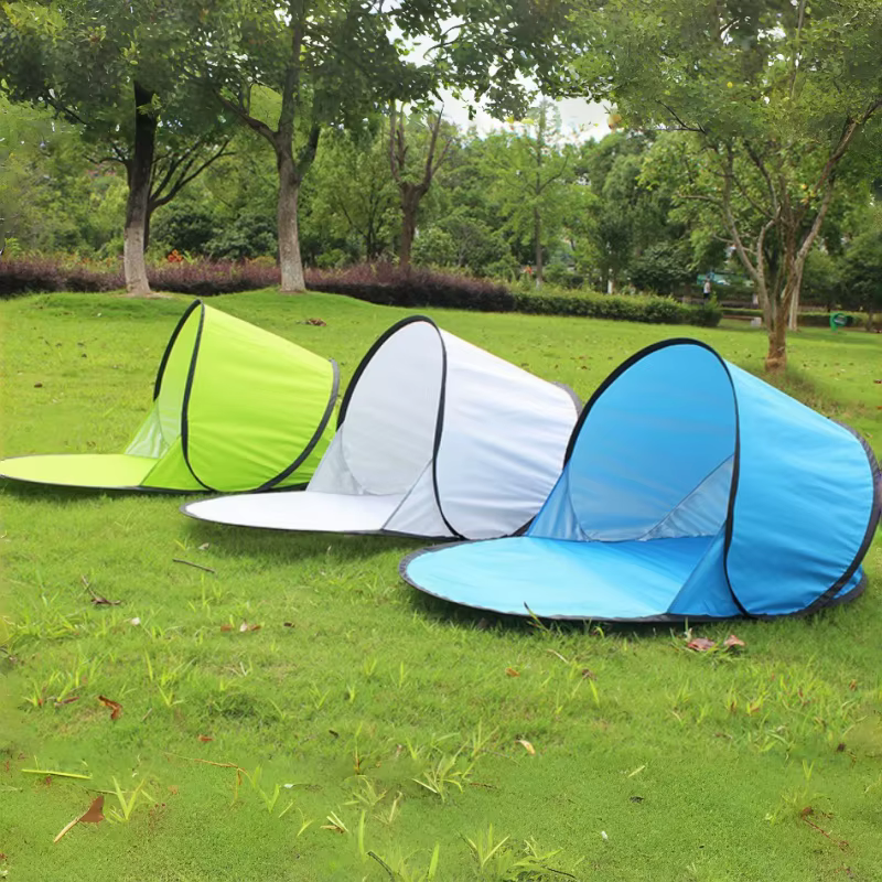 Tente de plage pop-up, ouverture automatique instantanée