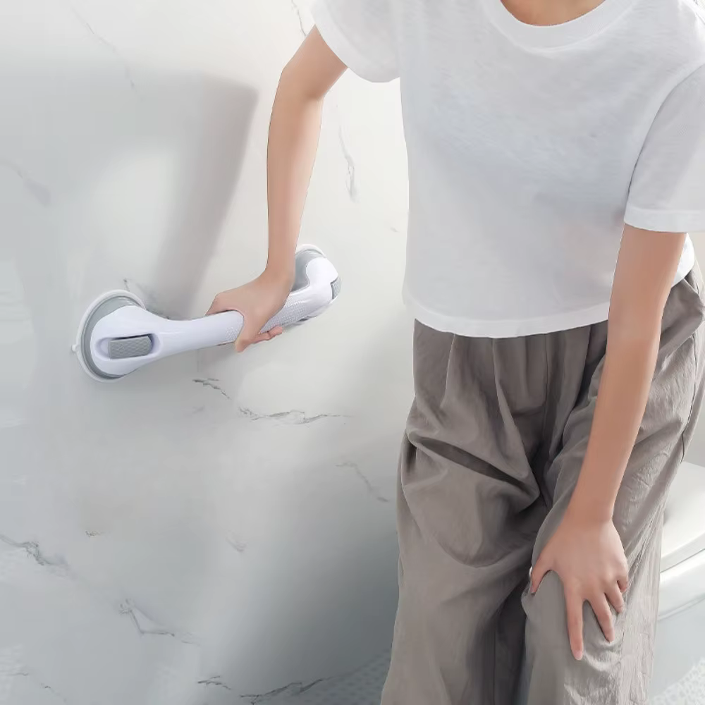 Barre d'appui de sécurité robuste pour douche et salle de bain, avec poignée antidérapante, pour personnes âgées et handicapées, outil d'aide à l'équilibre pour la baignade