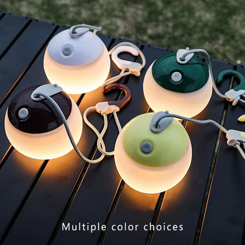 Lampe de Tente LED Portable avec Crochet