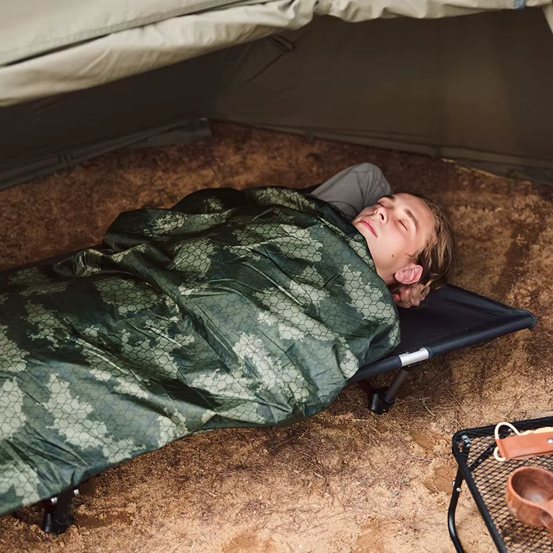 Natureifa-Sac de couchage en coton épissure ultraléger