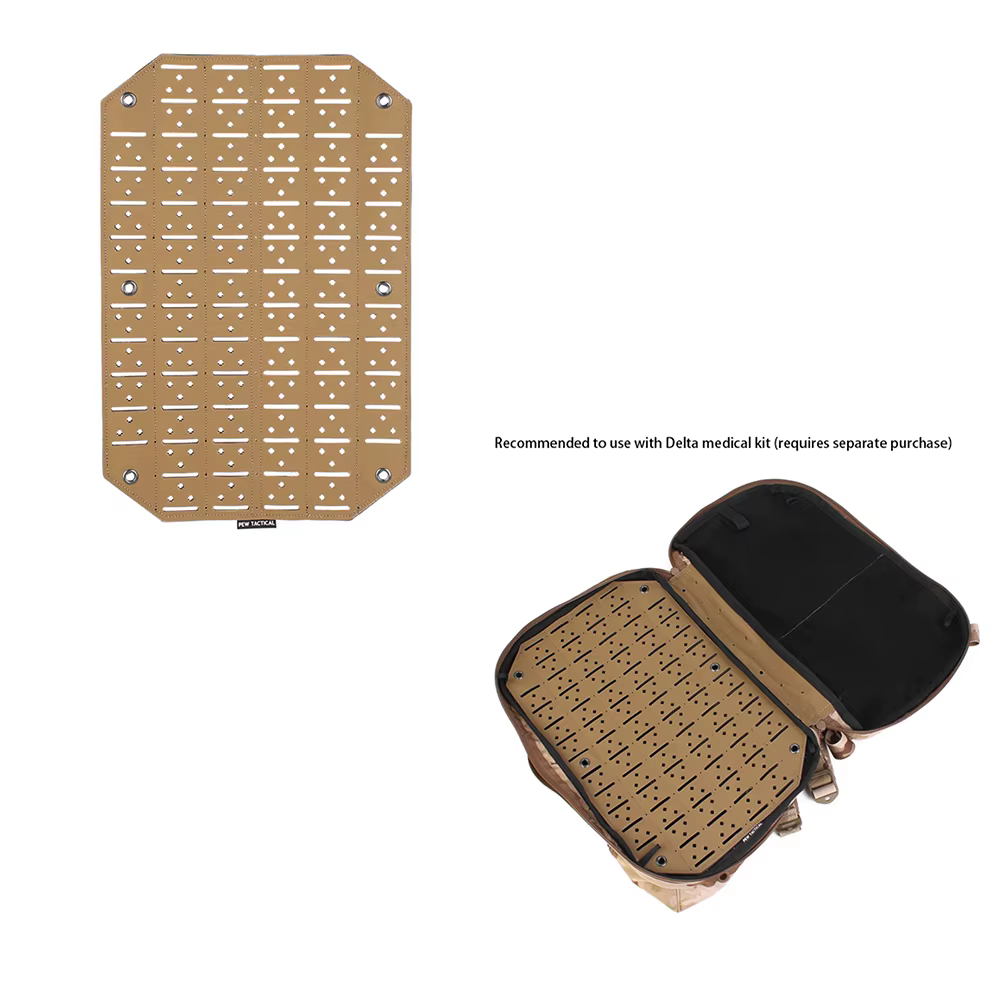Sac à dos médical tactique avec rangement interne et panneau de tri