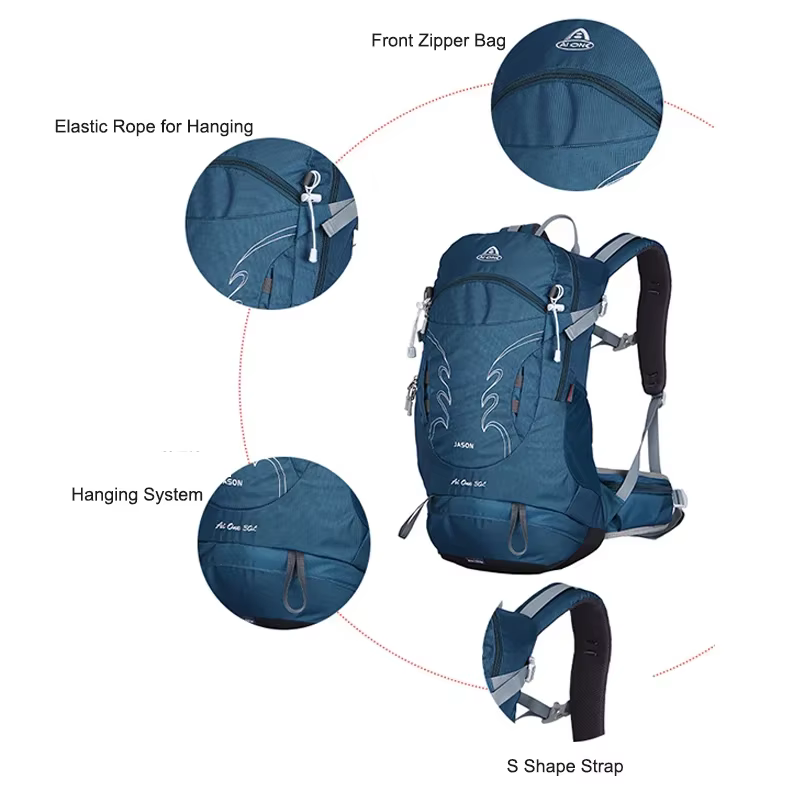 30L sac à dos extérieur pour hommes sport escalade sac Mochila Camping alpinisme sac voyage Trekking moto sac à dos