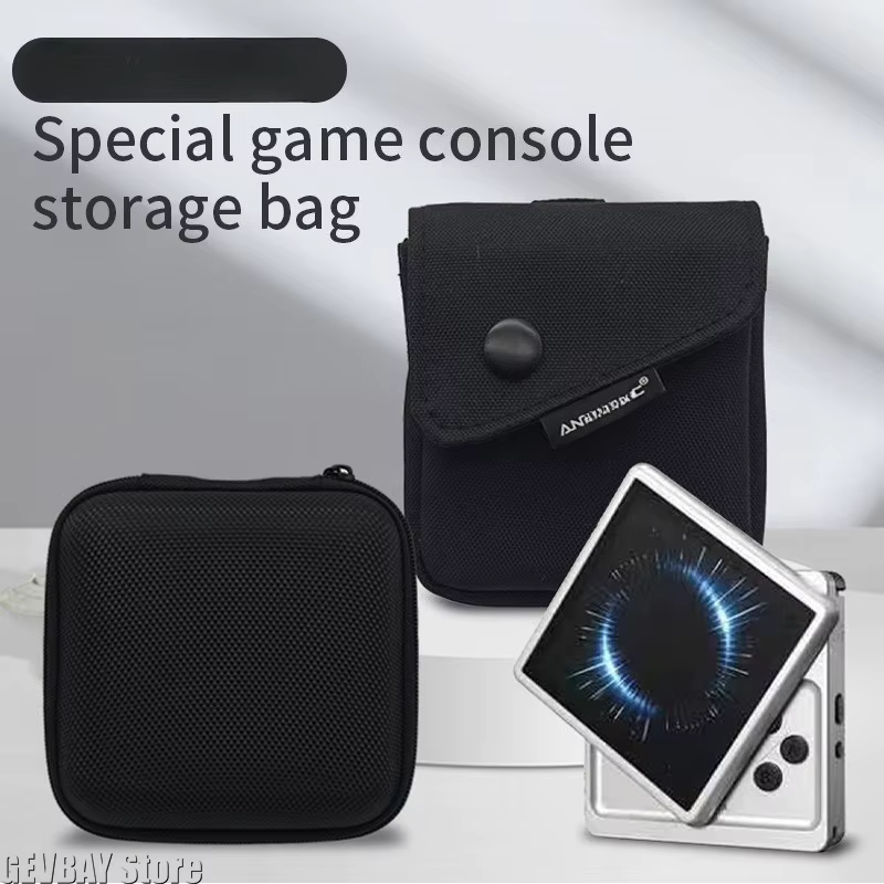 Sac de transport portable pour console de jeu ANBERNIC RG Rotate, sac de rangement pour accessoires de jeu