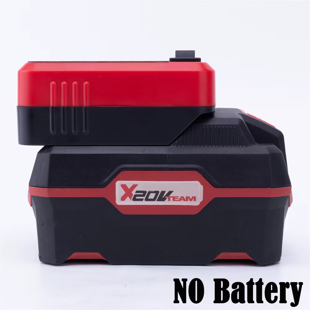Adaptateur batterie externe pour batterie au Lithium Lidl Parkside X20V Team pour téléphone portable Interface de charge rapide (sans batterie)