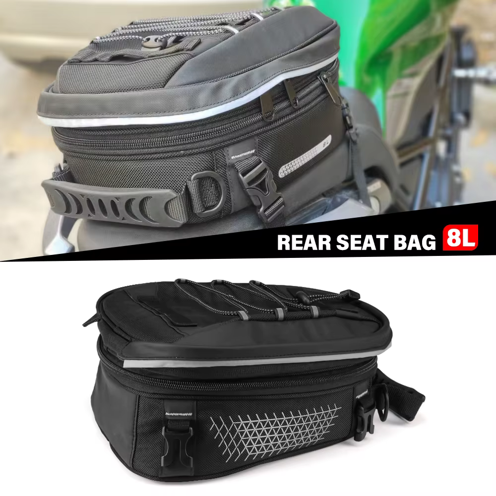 Sacoche de selle arrière pour moto 8L