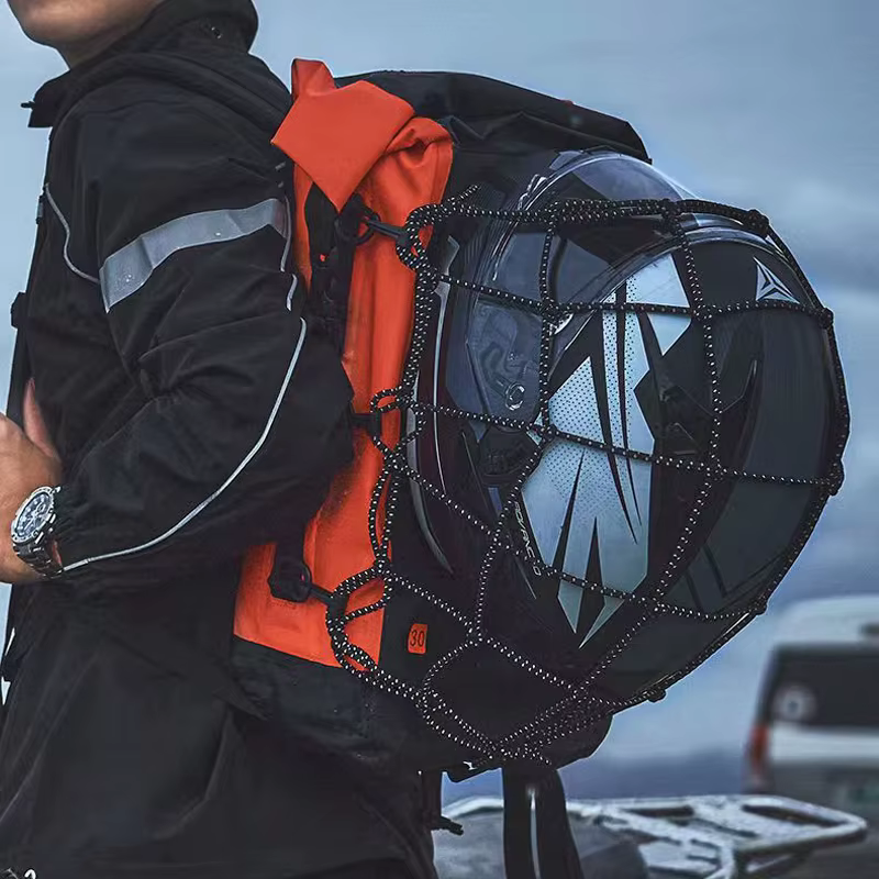 Sac à dos étanche multifonction pour casque de moto