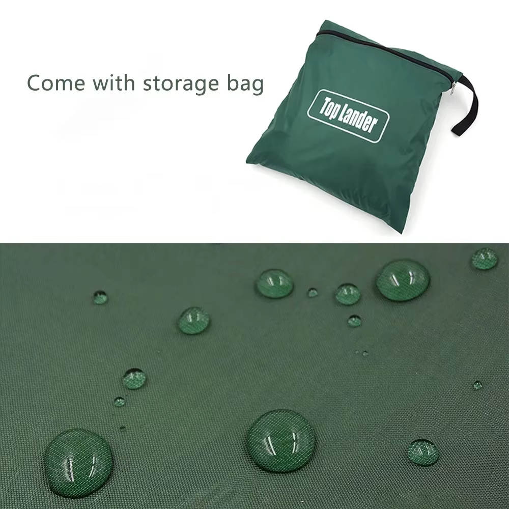 Tarp de Camping Imperméable Tente Pare-Soleil Abri Touristique Canopée de Jardin Protection Solaire Plage Léger Portable Randonnée Pique-nique Voyage