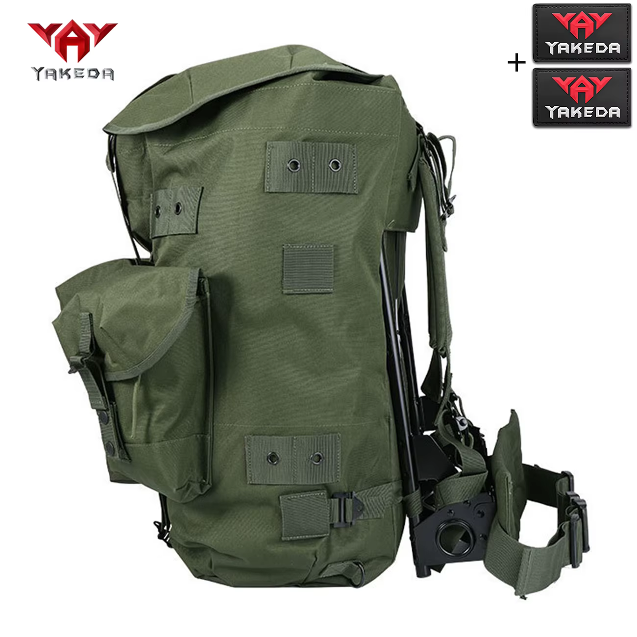 Sac à dos de chasse YAKEDA grande capacité pour l'extérieur