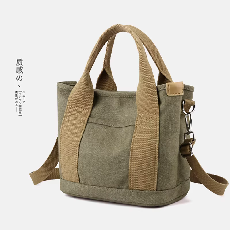 Sac fourre-tout en toile de grande capacité, sac de courses réutilisable, sac d'épicerie pliable, sac à bandoulière écologique pour femmes, pour le travail quotidien et l'école