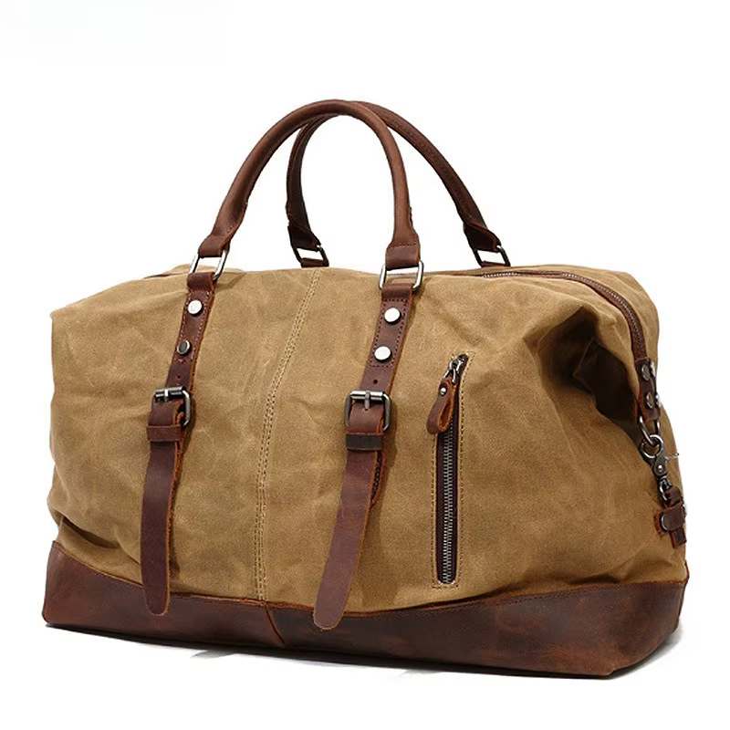 Sac de voyage en toile cirée