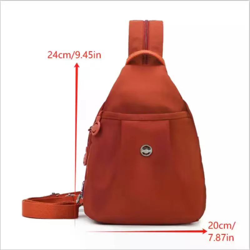Petit sac à dos décontracté avec plusieurs compartiments