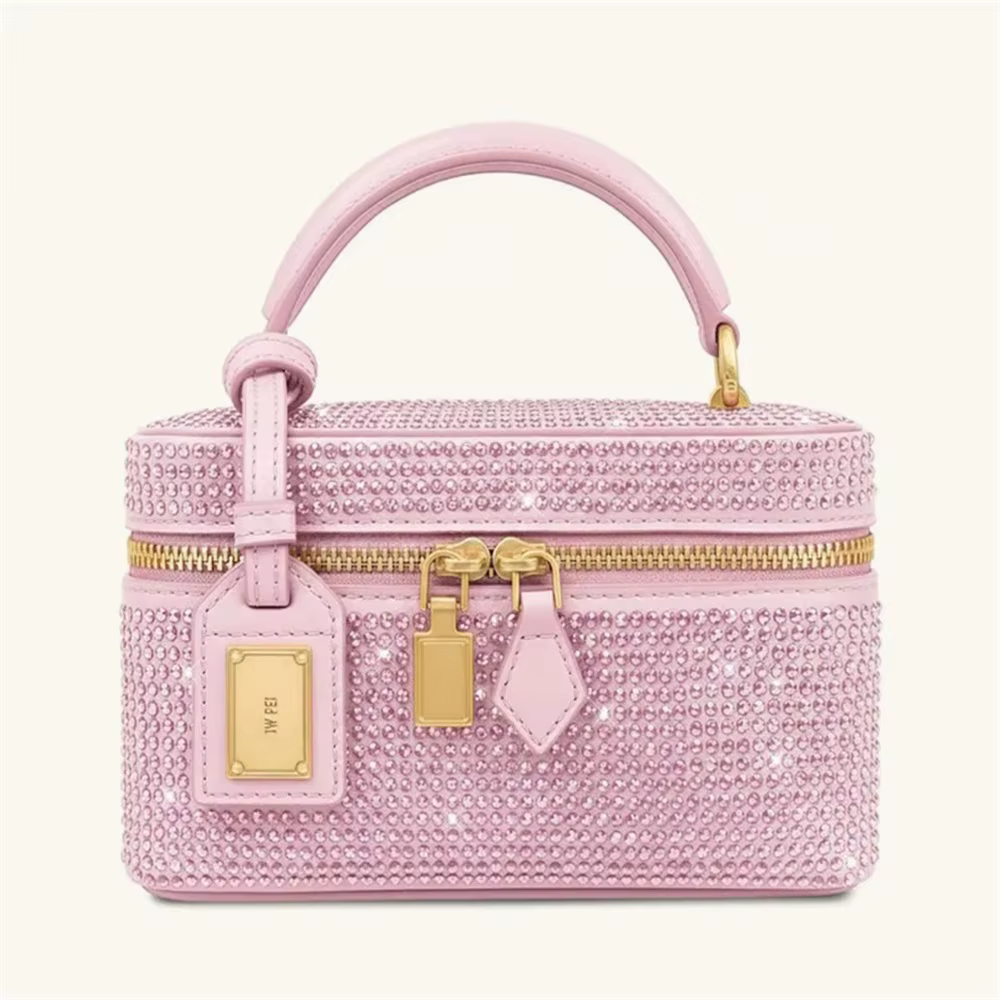 Nouveau sac à main carré JWPEI Cleo à imprimé crocodile et orné de diamants, sac à bandoulière, petit sac carré